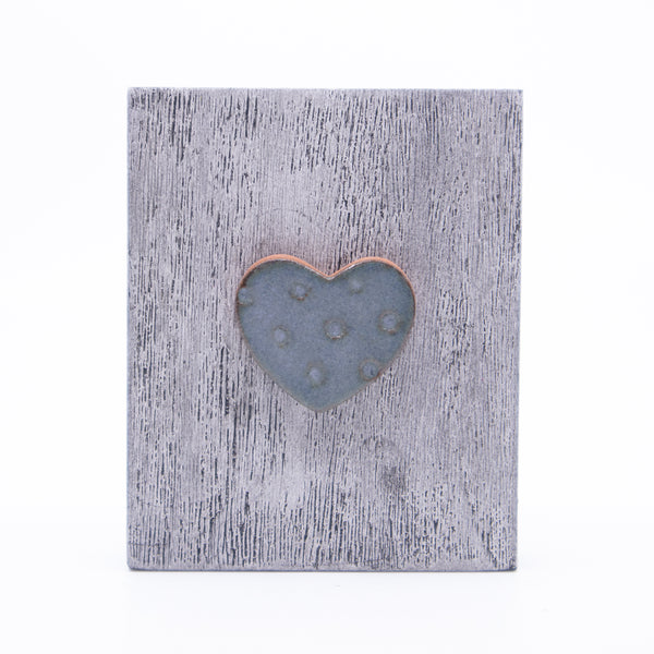 Wall Hanging – Small (grey heart)