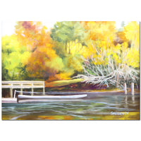 October on the Gorge (framed)