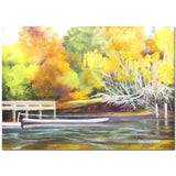 October on the Gorge (framed)