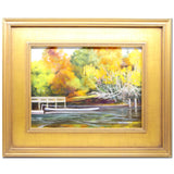 October on the Gorge (framed)