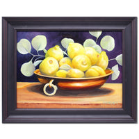 Lemons in Copper (framed)