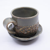Cedar Teacup + Saucer Set