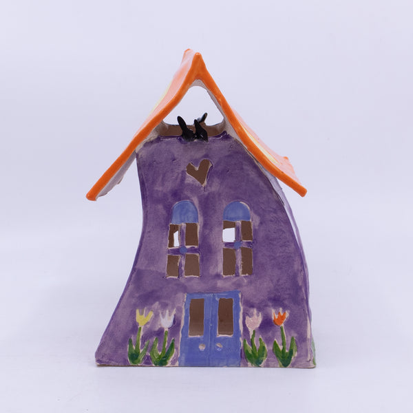 Purple, Orange & Yellow House