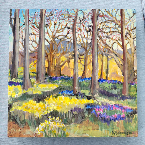 Young Garry Oaks + Camas