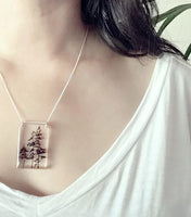 Tall Forest Pendant