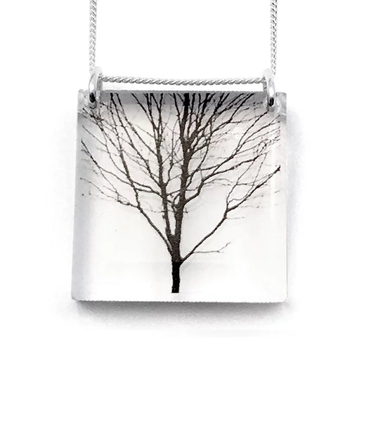Square Tree Pendant