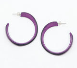 Tagua Hoop Earrings