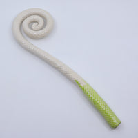 Fern Curl Garden Stake (white)