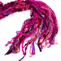 Just for Fun (Braided Scarf - magenta)