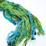 Just for Fun (Braided Scarf - blue/green)