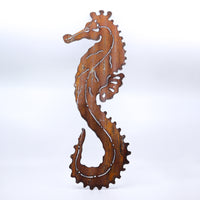 Recycled Tin Seahorse - medium