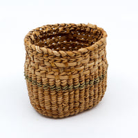 Yellow Cedar Woven Basket