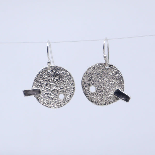Textured Abstract Earrings
