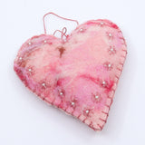 Felted Heart (pink)